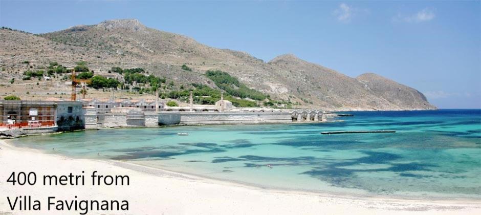 Villa Favignana Bagian luar foto